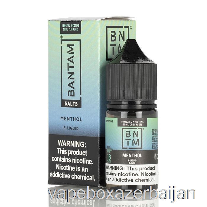 Vape Baku Menthol SALTS - Bantam Vape - 30mL 36mg